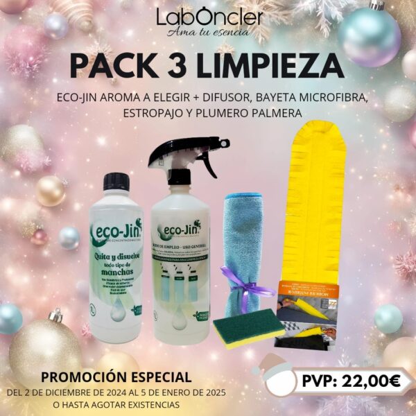 PACK 3 LIMPIEZA