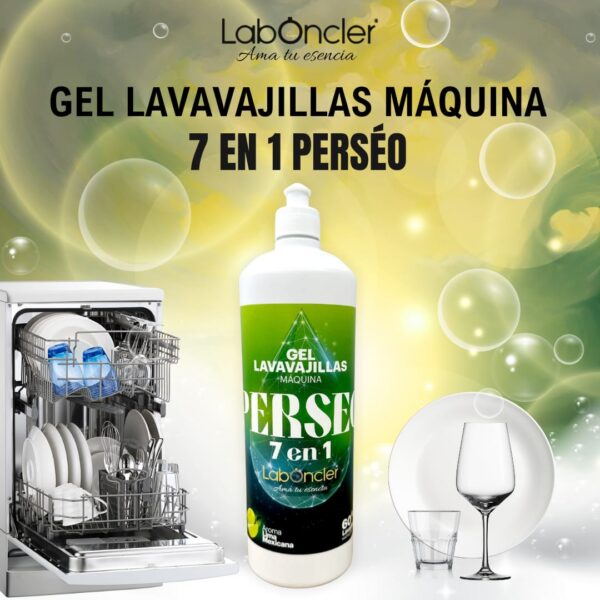 PERSEO LAVAVAJILLAS MÁQUINA GEL 1,2KG